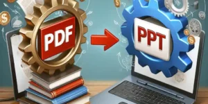 PDF PPT 변환 하는 방법
