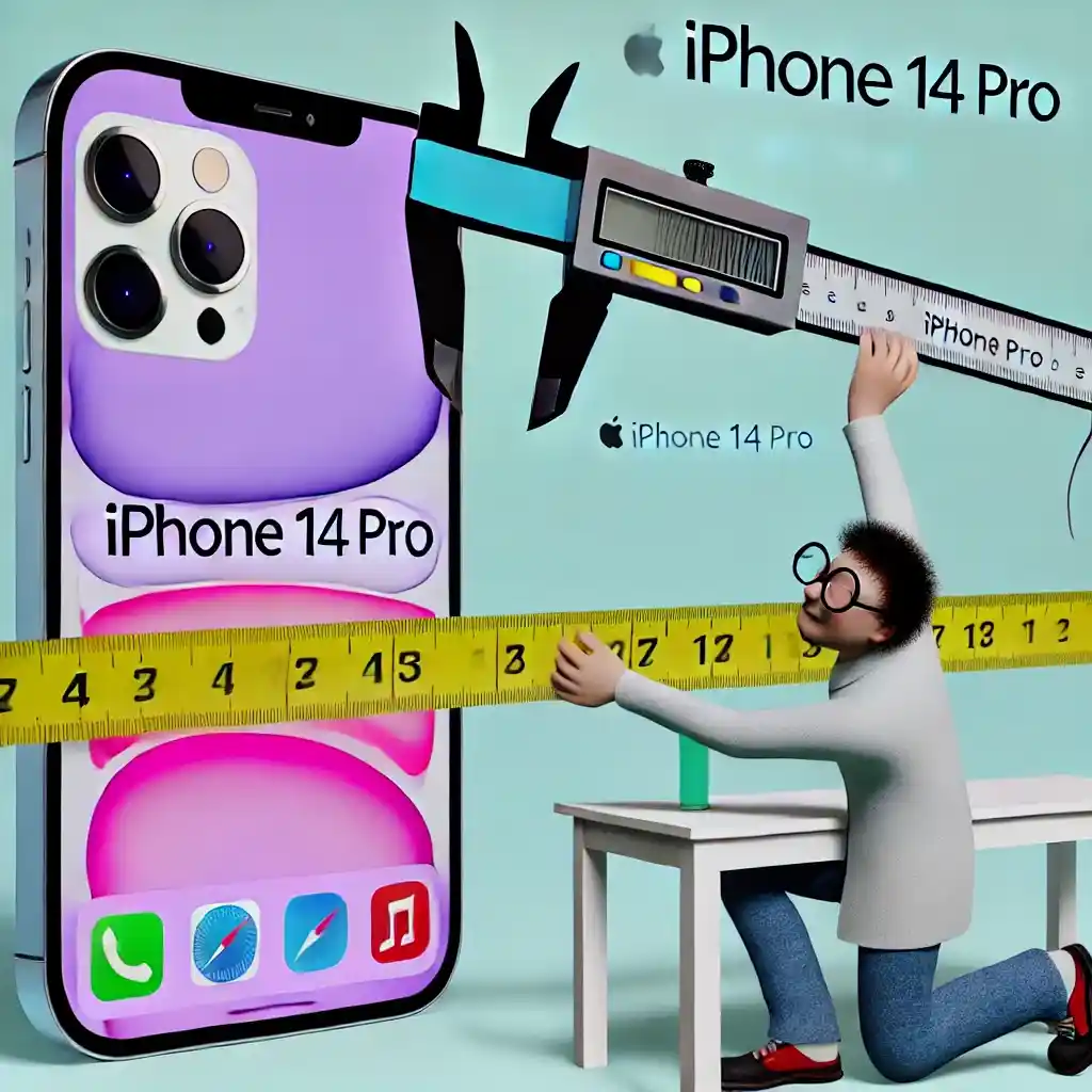 아이폰14PRO 크기 3
