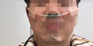 수면무호흡 증상으로 수면다원검사 진행중
