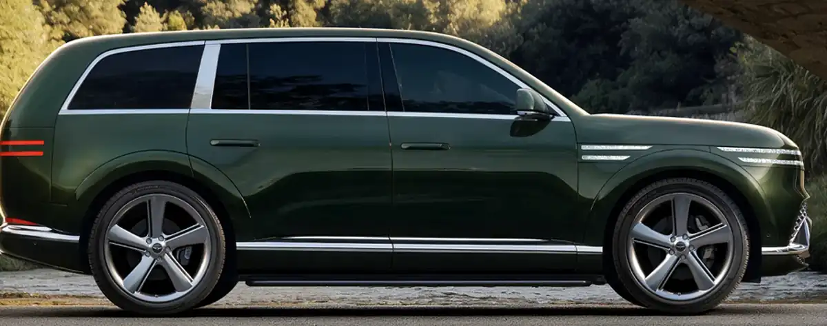 GV90 주행거리 123.5kWh 배터리와 3톤 넘는 차체