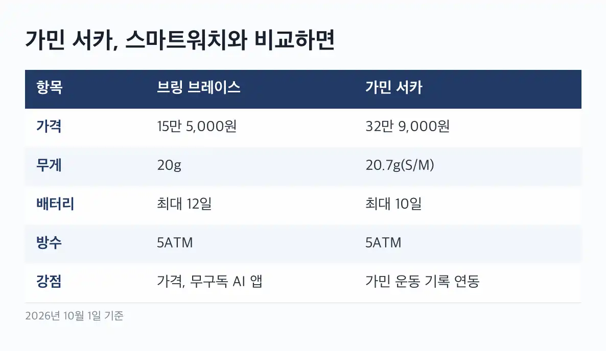 브링 브레이스 가격과 판매처